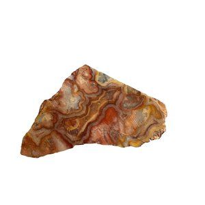 Sandstone Agate Brown Banding Polished Pretty Stone